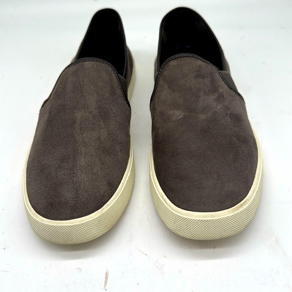 Vince Grey Suede slip on sneakers US 8M